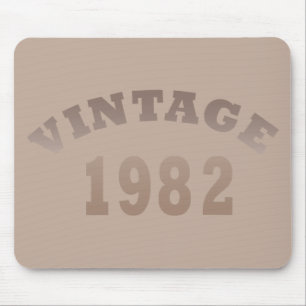 Född 1982 vintagens födelsedag musmatta