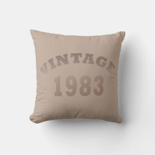 Född 1983 vintagens födelsedagspresent kudde