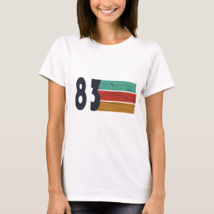 Född 1983 vintagens födelsedagspresent t shirt