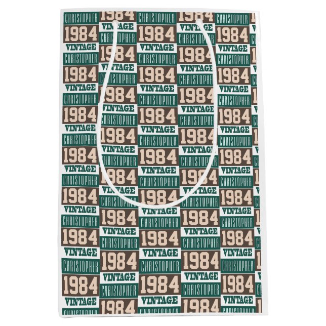 Född 1984 i en medelstor presentväska (Framsidan)