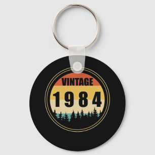 Född 1984 Vintage Nyckelring