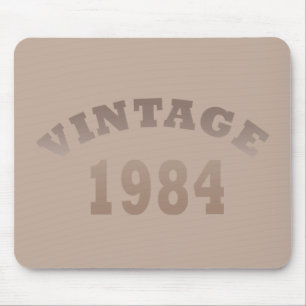 Född 1984 vintagens födelsedag musmatta