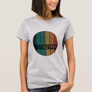 Född 1984 vintagens födelsedag t shirt