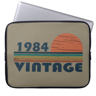 född 1984 vintagens födelsedagspresent laptop fodral