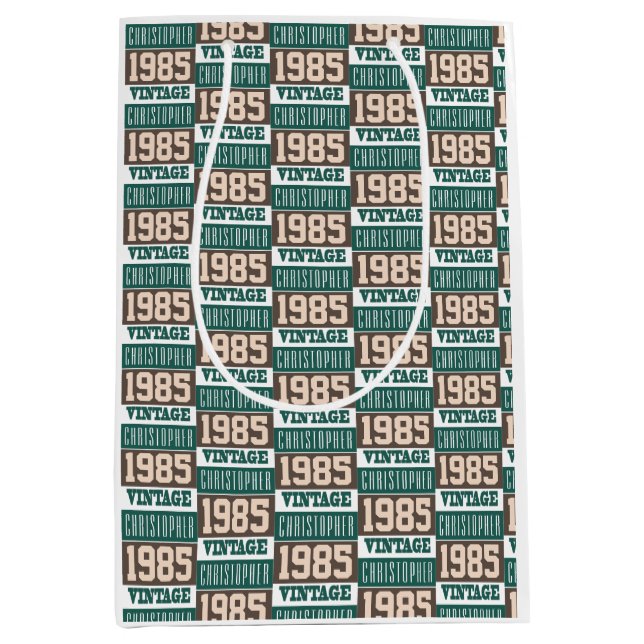 Född 1985 i en medelstor presentväska (Framsidan)