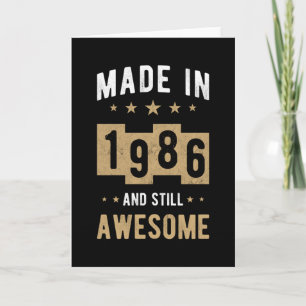 Född 1986 i Fantastisk Kort