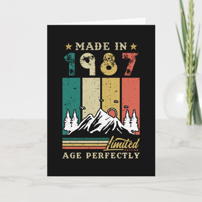 Född 1987 kort (Framsida)