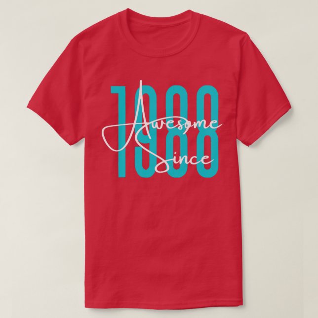 Född 1988 t shirt (Design framsida)