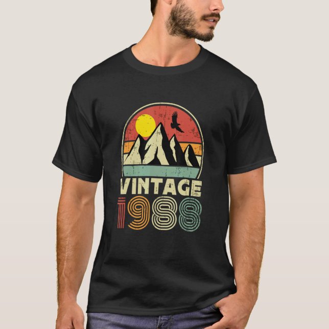 Född 1988 Vintage T Shirt (Framsida)