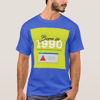 Född 1990 rolig t shirt