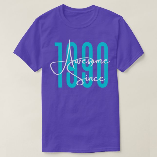 Född 1990 t shirt (Design framsida)