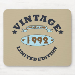 född 1992 vintage musmatta