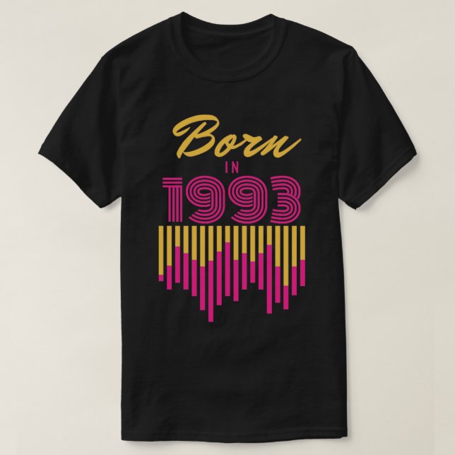 Född 1993 t shirt (Design framsida)