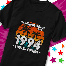 Född 1994 Begränsada upplagan Retro Fantastisk sed T Shirt