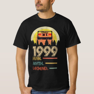 Född 1999 Man Myth Legend Birthday Gifts T Shirt