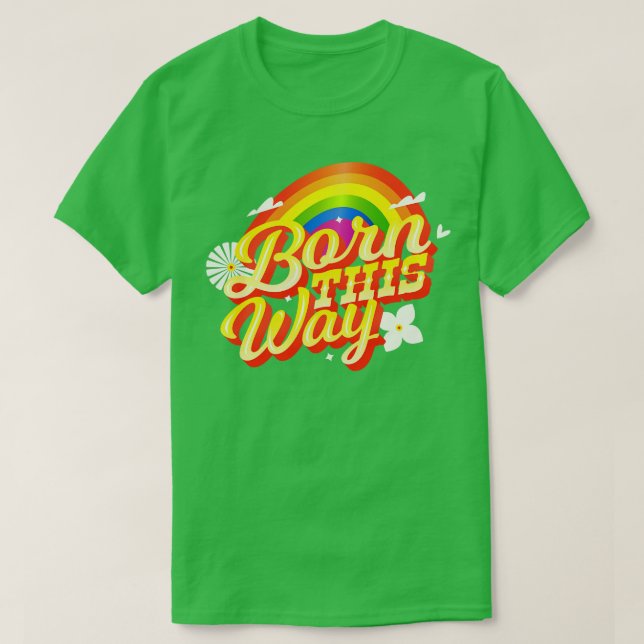 Född 1 t shirt (Design framsida)