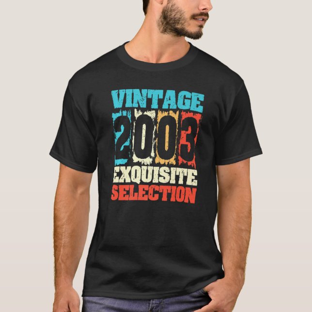 Född 2003 t shirt (Framsida)