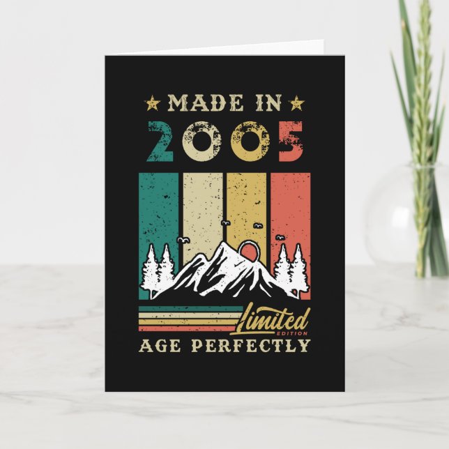 Född 2005 kort (Framsida)