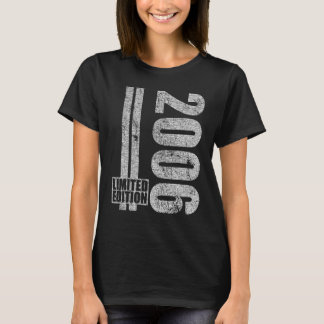 Född 2006 För manar födelsedag T Shirt