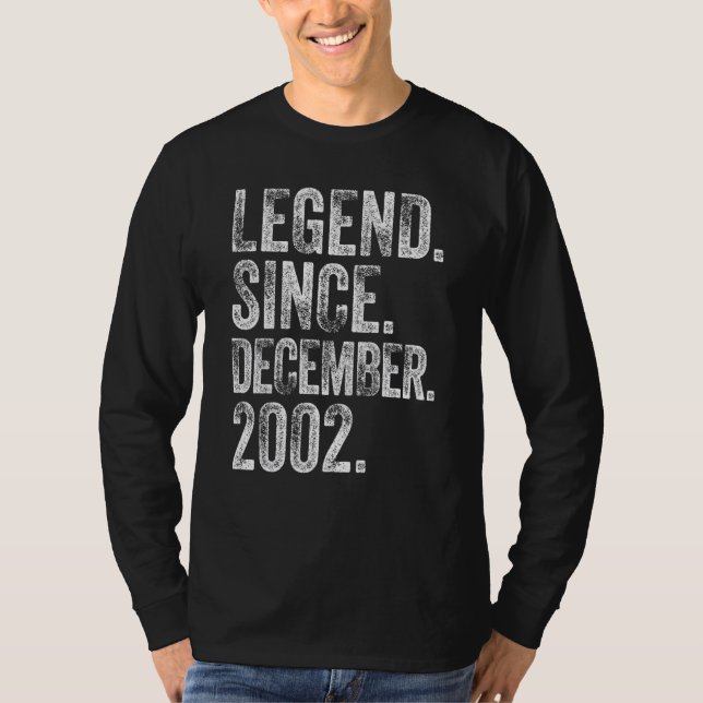Född 20 år efter t shirt (Framsida)