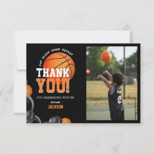 Född 2 Ball Födelsedags Basketboll Sport Tack Kort
