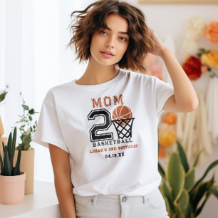 Född 2 Basketball   Idrottspojkens andra födelseda T Shirt