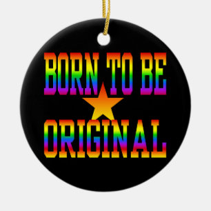 Född 2 Bli ursprungligt ornament, anpassa Julgransprydnad Keramik