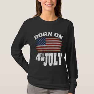 FÖDD 4 JULI T-Shirt