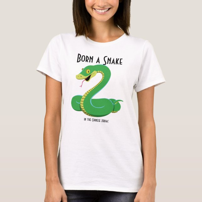 Född a Snake T-Shirt (Framsida)