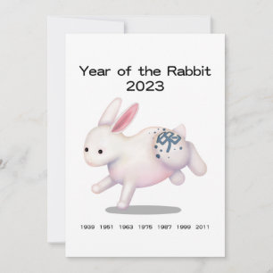 "Född år kanin" 2023 Personlig