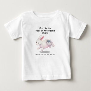 Född år Kaninens år 2023 Stjärntecken T Shirt