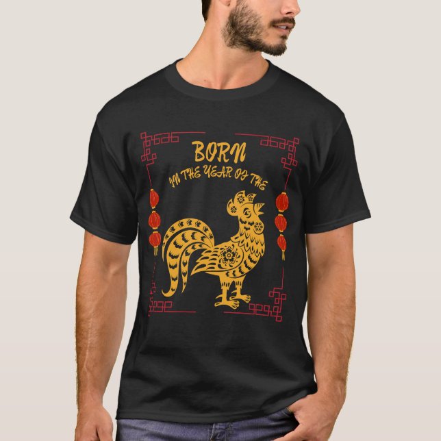 Född år Kocken T Shirt (Framsida)