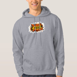 Född Att Bygga Snickare Graffiti Hoodie