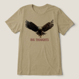 "Född att Flyga Vithövdad Örn T-Shirt | Känn dig H