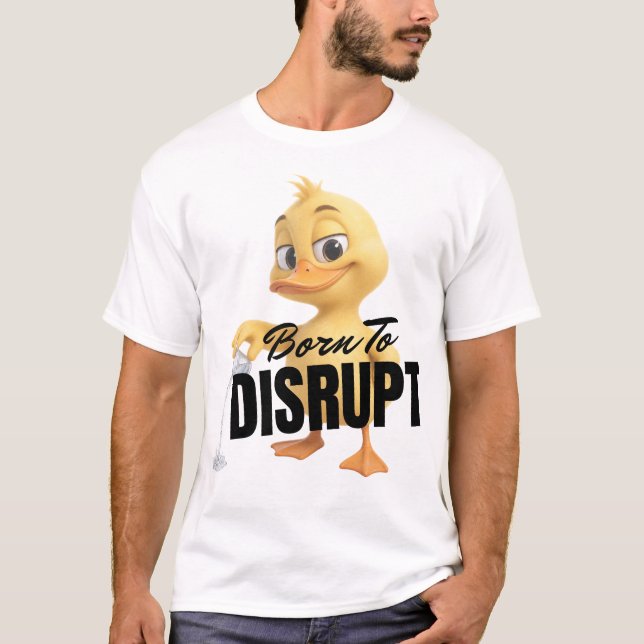 Född att Förstöra T Shirt (Framsida)