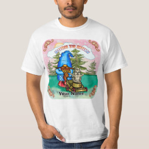 Född att klippa tomte t shirt