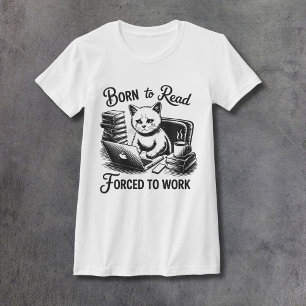 Född att läsa Kvinnlig passform T Shirt