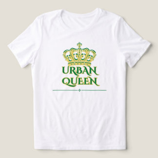 FÖDD ATT LEDA VIT  GRÖN URBAN GRAFISK DAMKLÄNAD T SHIRT