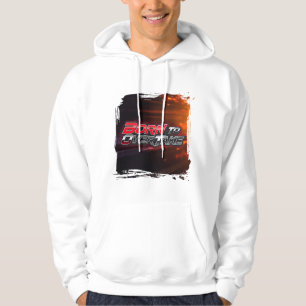 Född att Ovältiga – Höghastighetsracing Hoodie