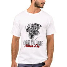född att rida t-shirt