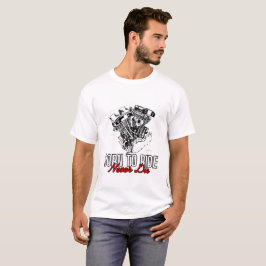 född att rida t-shirt