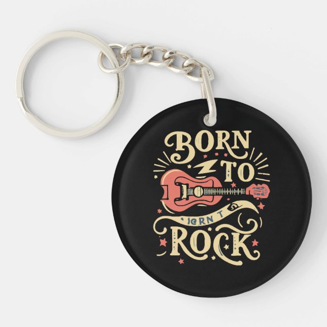 Född att Rocka Elgitarr (Framsidan)