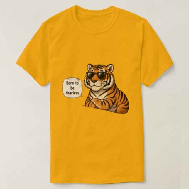 Född Att Vara Räddningslös | Inspirerande  T Shirt (Design framsida)