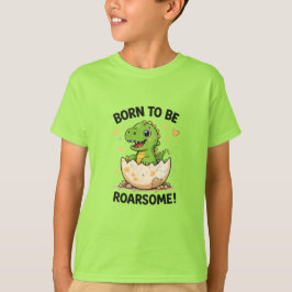 Född att vara ruskig Dino T Shirt
