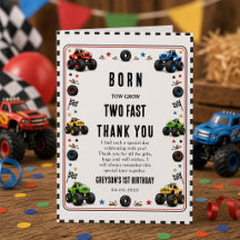 Född att växa Två snabba monstertruckar 2-årsdag