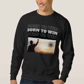 FÖDD ATT VINNA City Victory-sweatshirt Lång Ärmad Tröja
