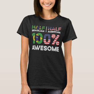 Född Brasiliansk amerikansk medborgare i Brasilien T Shirt