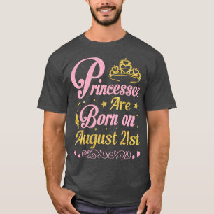 Född den 21 augusti 2010 i Grattis på födelsedagen T Shirt
