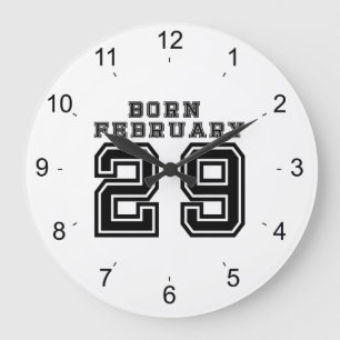 Född den 29 februari stor klocka