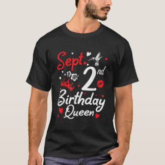 Född den 2 september 2010 Grattis på födelsedagen  T Shirt